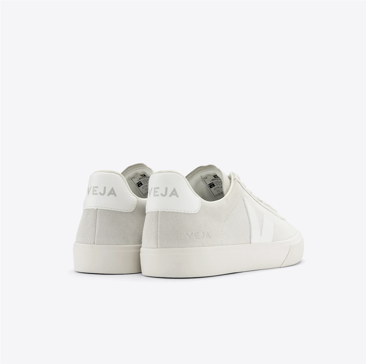 Sneakers - Campo Extra White Natural Suede W