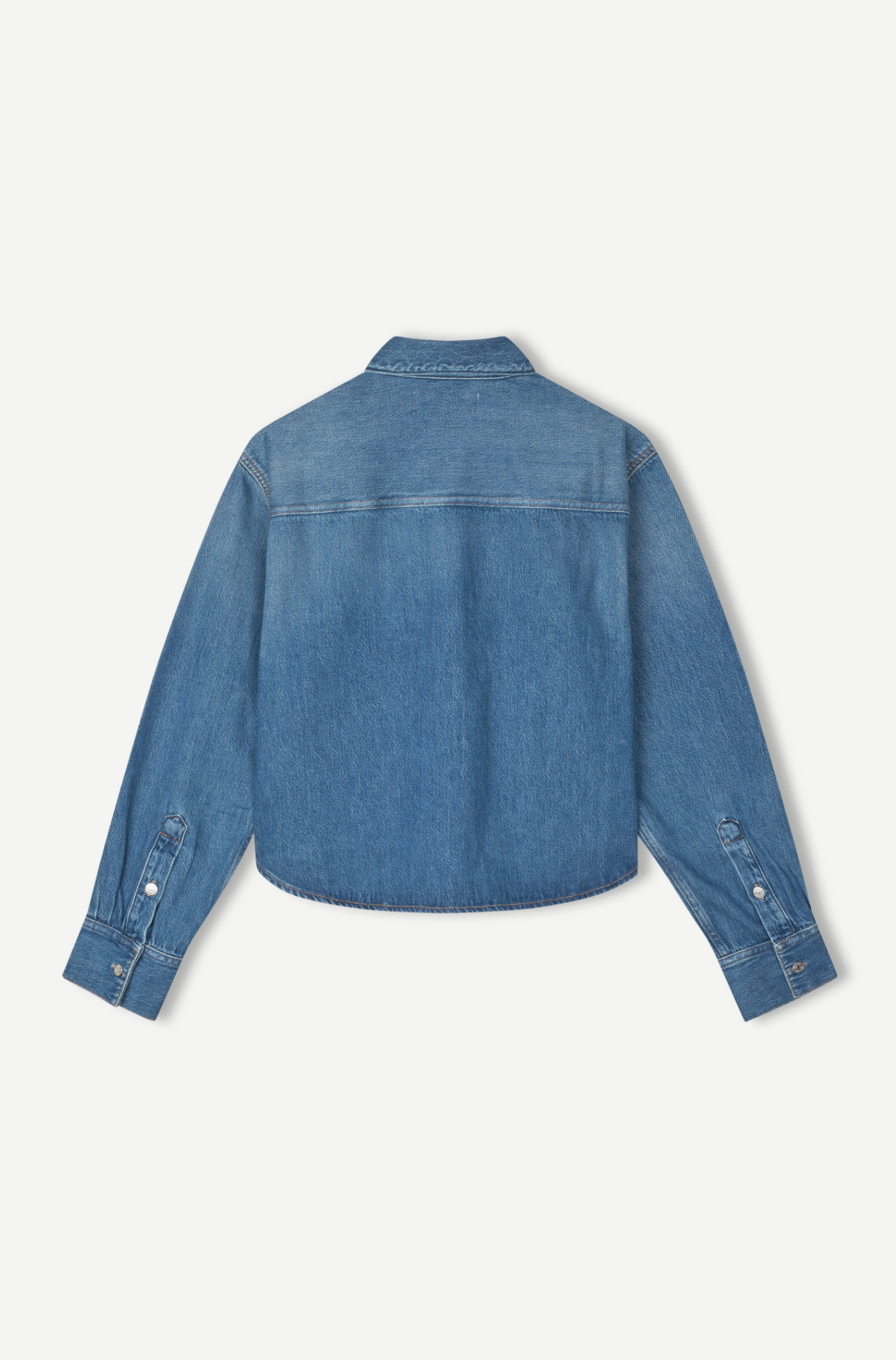 Skjorte - Sacelia Shirt Fluid Denim