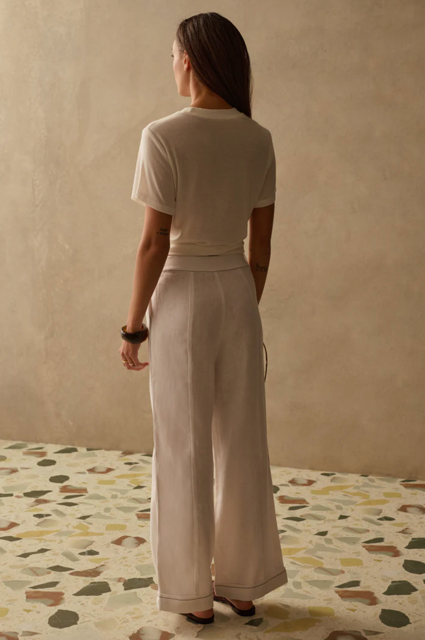 Linbukse - The Jairo Pants Ivory