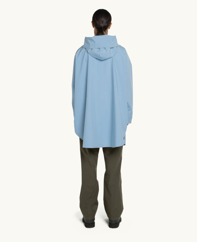 Poncho - Bergen Poncho Airy Blue