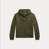 Hettejakke - Double-Knit Full-Zip Hoodie Company Olive