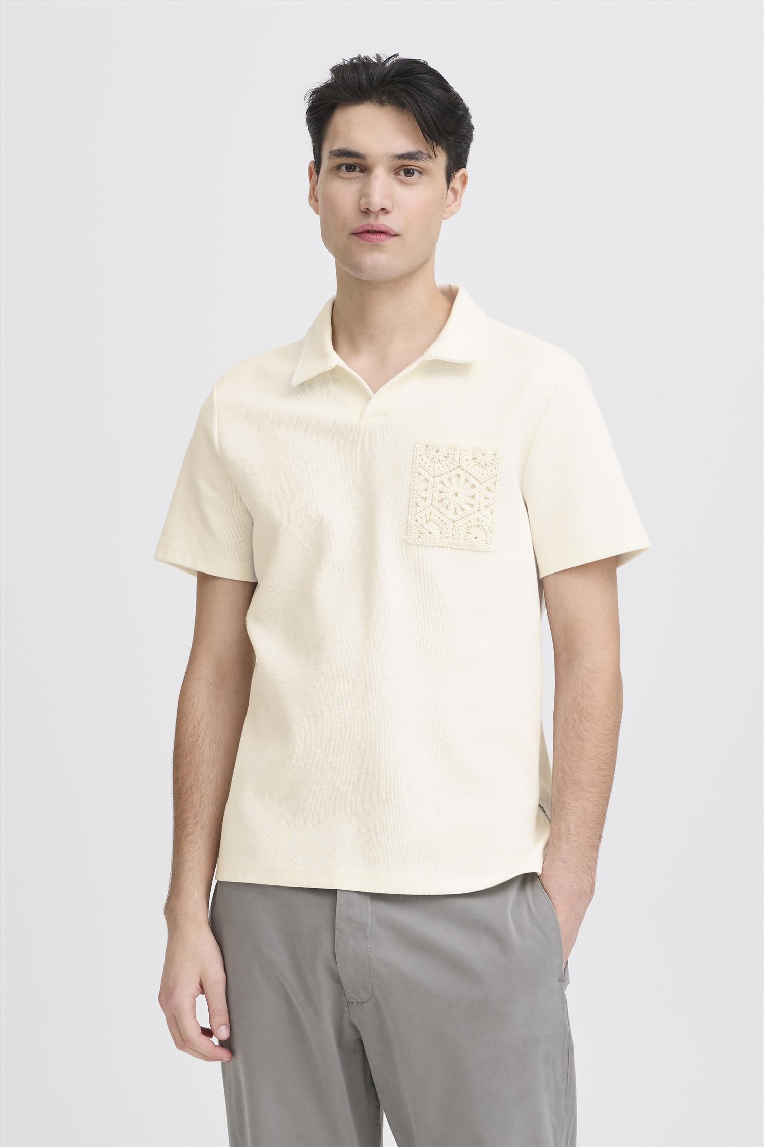 Pique - CF Elverum 0280 Polo Marshmallow