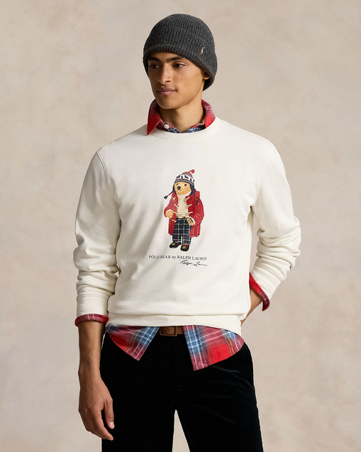 Genser - Polo Bear Fleece Sweatshirt Nevis