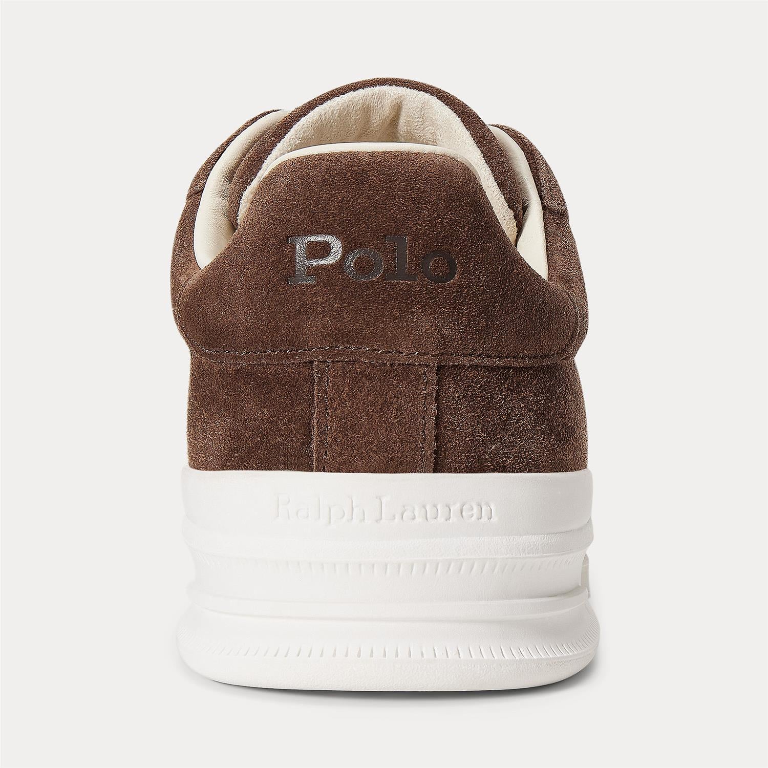 Sneakers - Heritage Court II Suede Sneakers Chocolate Brown