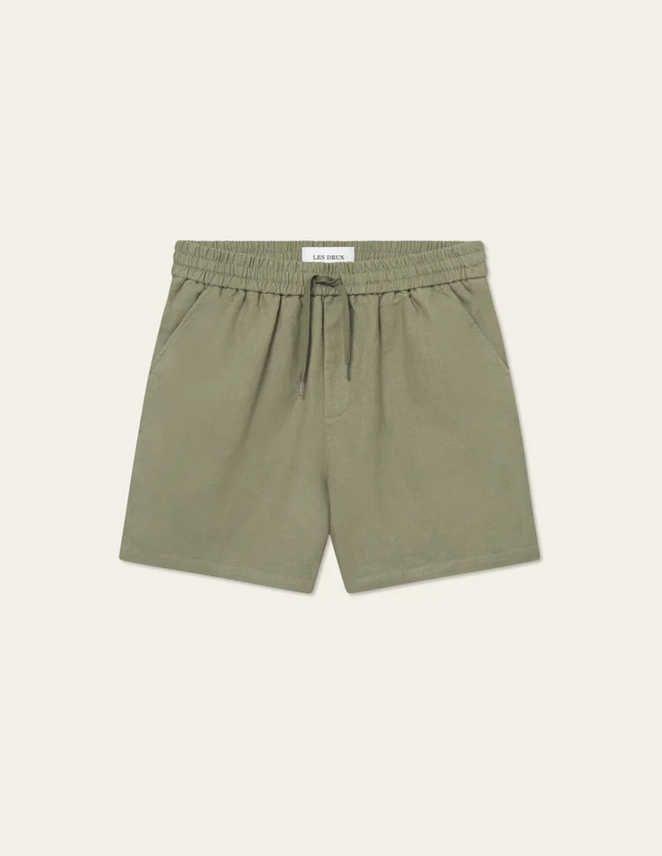 Shorts - Otto Linen Shorts Lichen Green