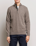 Genser - Holden Half Zip Military Marl