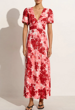 Kjole - Las Mayas Midi Dress Rosella Floral