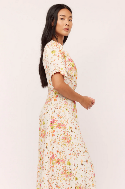 Kjole - Spire Wrap Dress Garden Flower