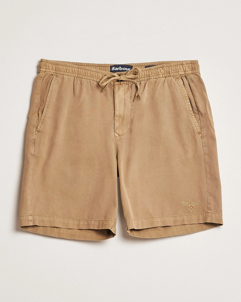 Shorts - Washed Oxford Relaxed Short Washed Stone