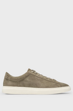 Sneakers - Kieran Suede Trainers With Rubber Outsole Light Green