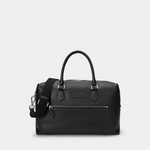 Bag - Pebbled Leather Duffel Black