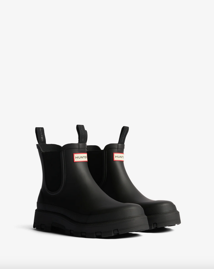 Gummistøvel - Unisex Downpour Elements Elastic Boot Black