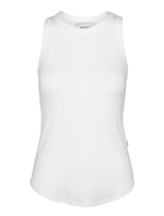 Singlet - Lea Rib Singlet White