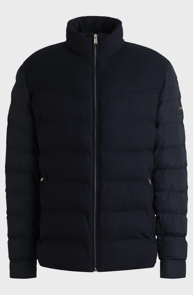 Jakke - Clanello Water Repellent Jacket Dark Blue