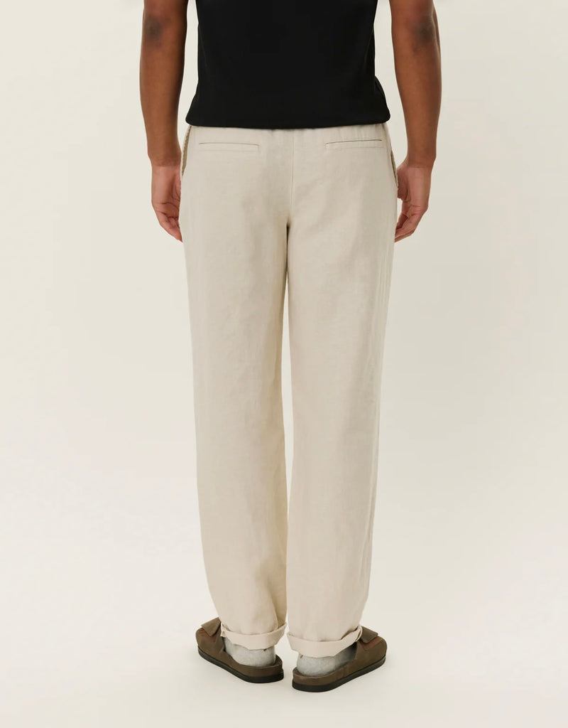 Linbukse - Patrick Linen Pants Light Sand