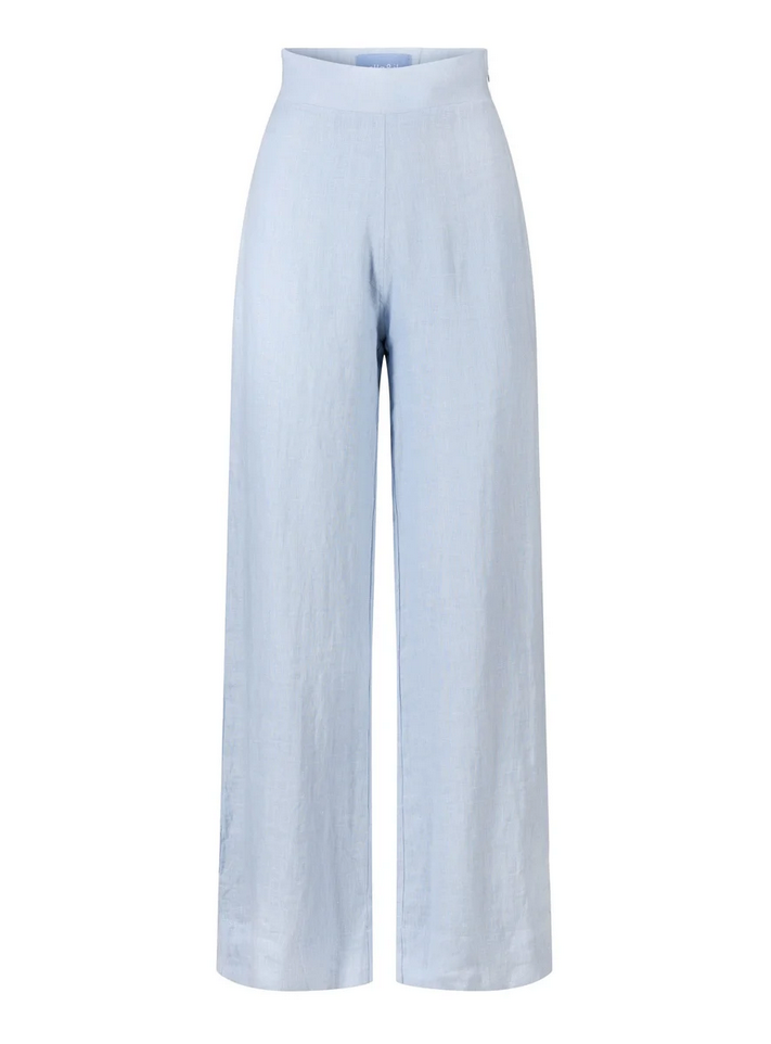 Bukse - Molly Linen Pants Kentucky Blue