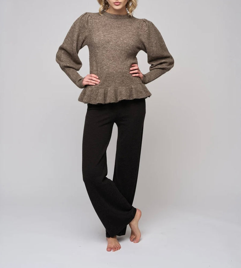 Genser - Nala Alpaca Sweater Walnut