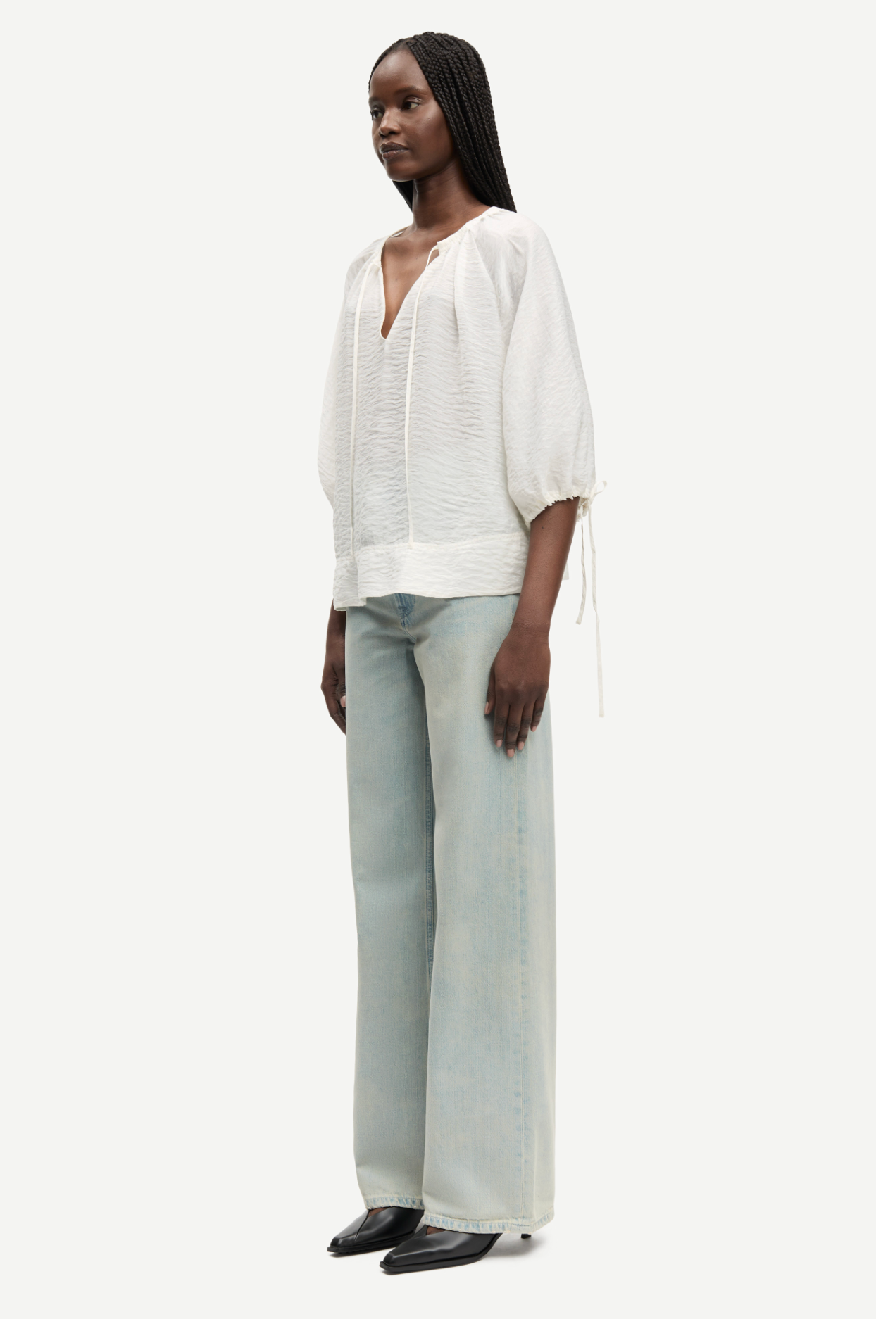 Bluse - Samateran Blouse Egret