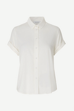 Bluse - Majan SS Shirt Clear Cream