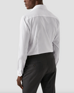 Skjorte - White Signature Twill Shirt Contemporary Fit