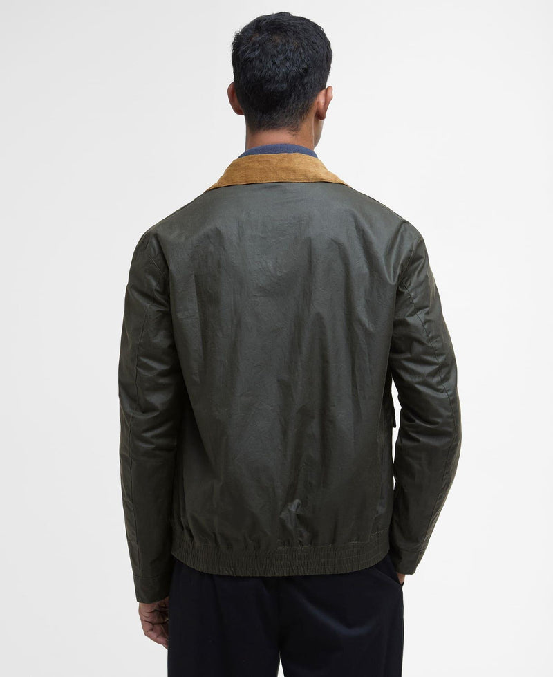 Ytterjakke - Newbury Wax Jacket Olive