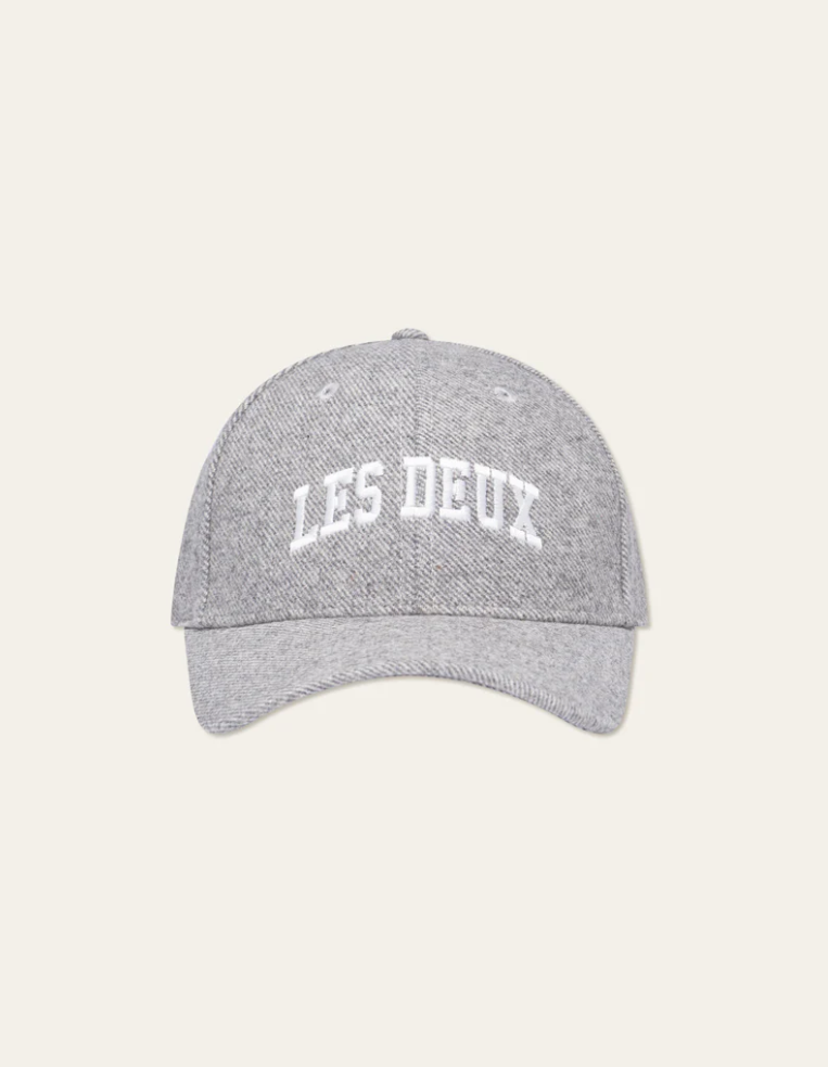 Caps - Wool Baseball Cap Grey Melange