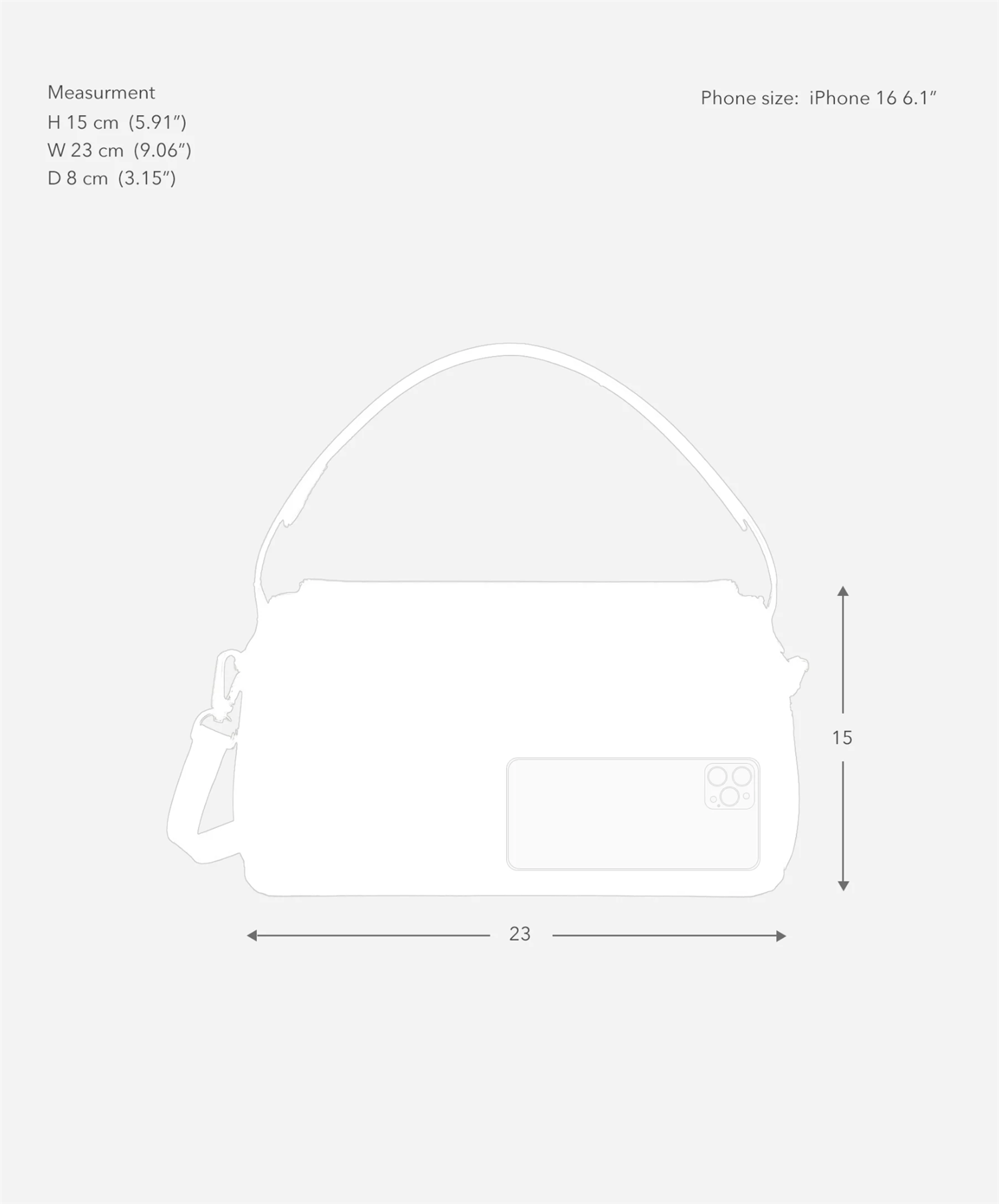 Veske - Gaia Mini Bag Leather Black