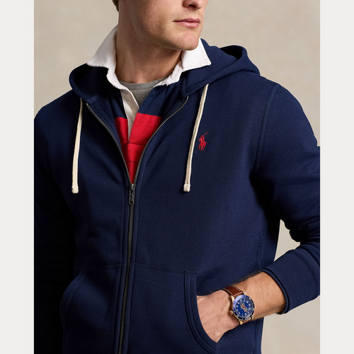 Hettejakke - The RL Fleece Hoodie Navy