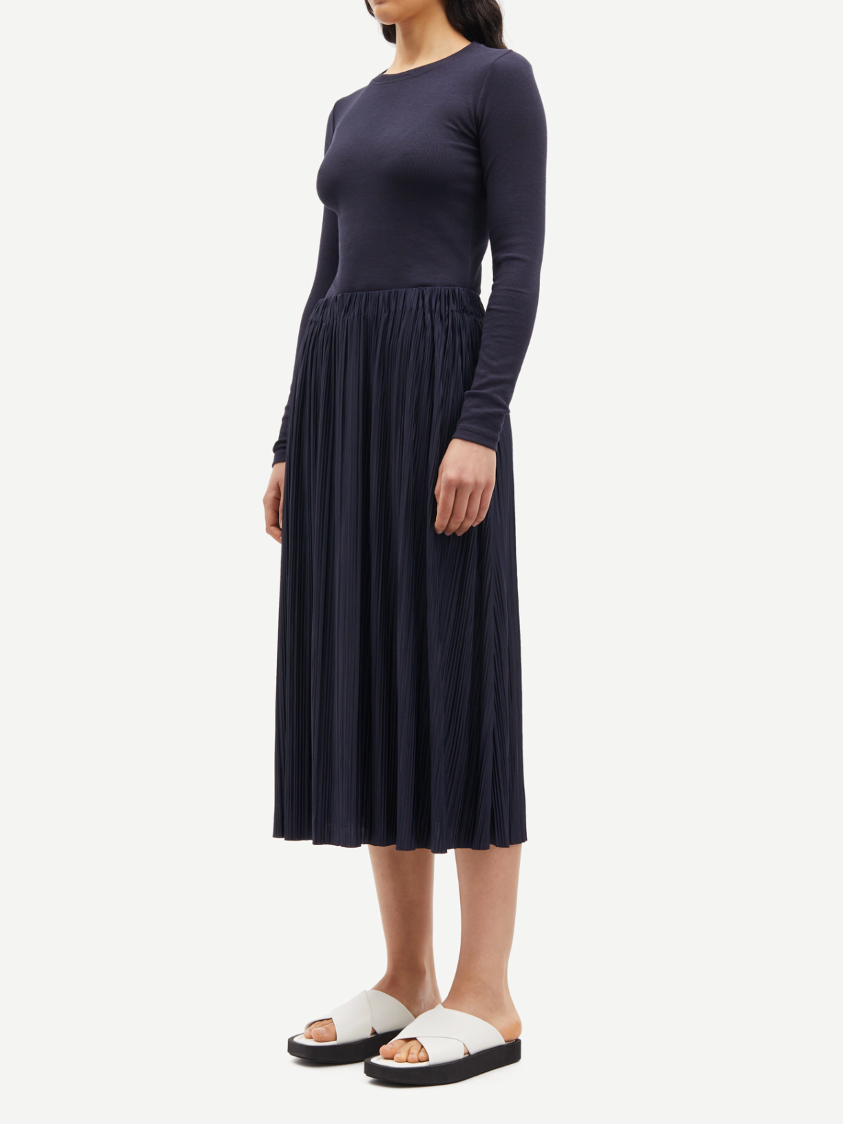 Topp - Alexa Longsleeve Night Sky