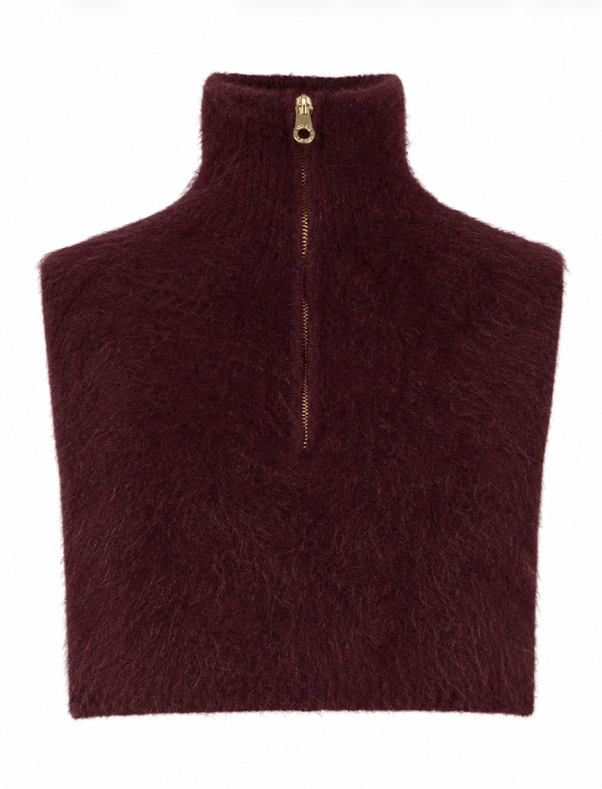 Hals - Belinda Chunky High Neck Oxblood