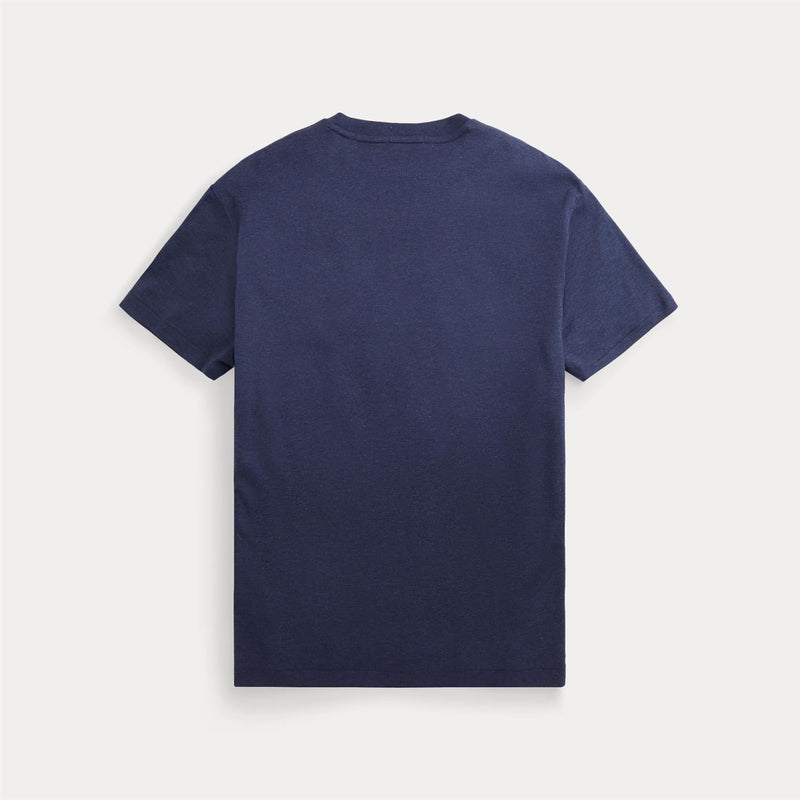 T-skjorte - Custom Slim Fit Soft Cotton T-Shirt French Navy