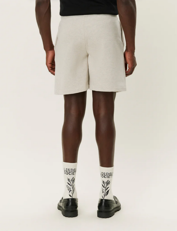 Shorts - Dexter Sweatshorts Ivory Melange