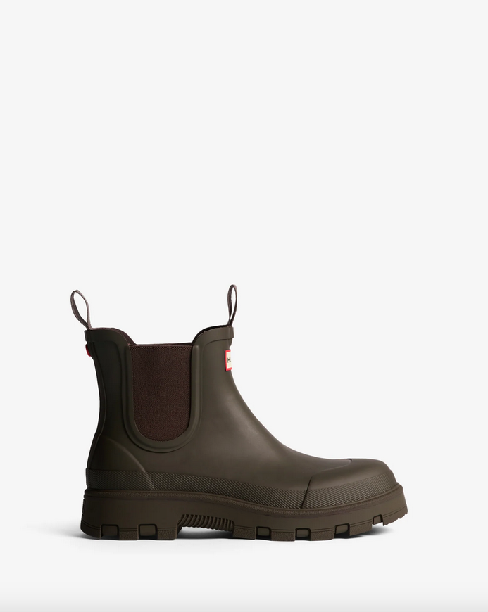Gummistøvel - Unisex Downpour Elements Elastic Boot Chocolate Brown