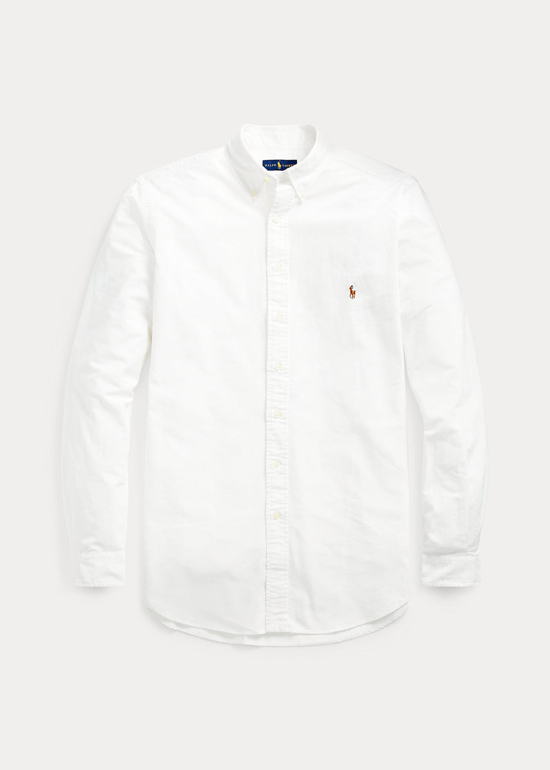 Skjorte - Slim Fit Oxford Shirt White