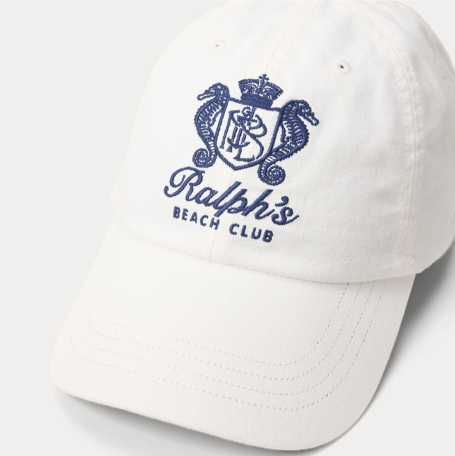 Caps - Ralphs Beach Club Twill Ball Cap Clubhouse Cream