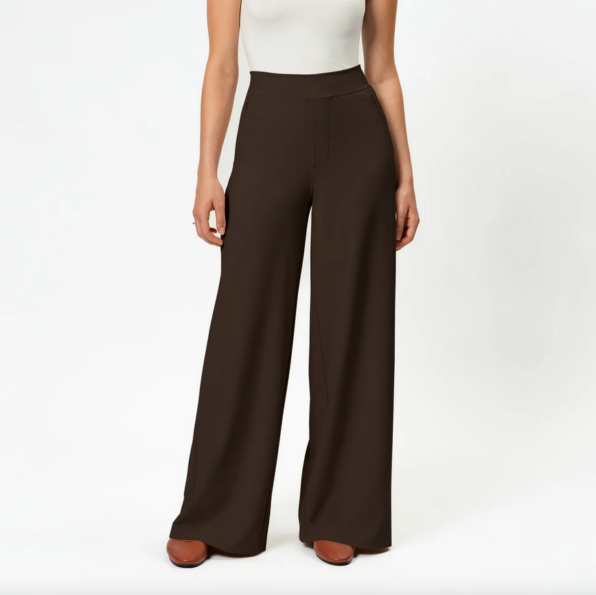 Bukse - Asana Wide Pant Brown