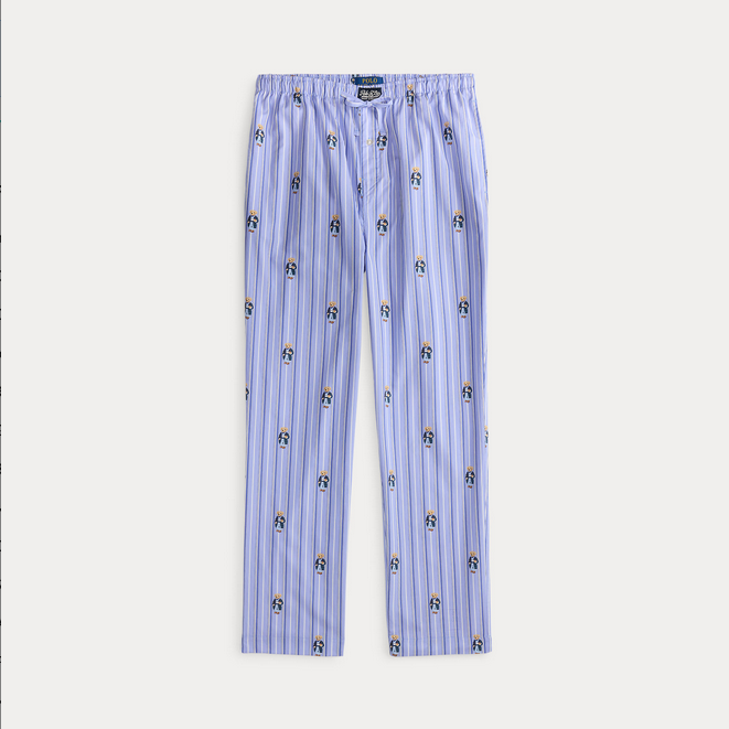 Pysjbukse  - Polo Bear Striped Cotton Pyjama Pant