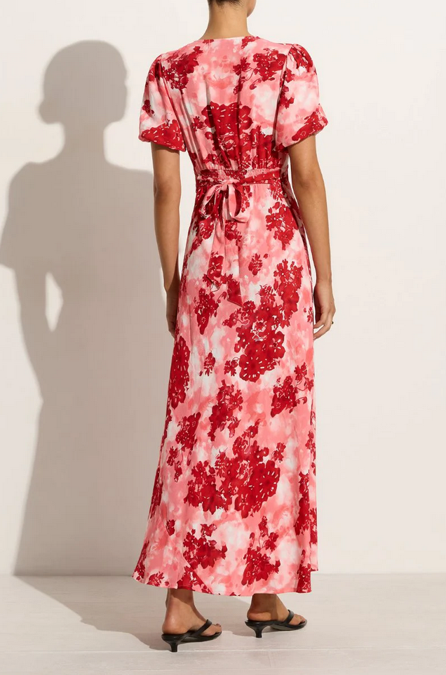 Kjole - Las Mayas Midi Dress Rosella Floral