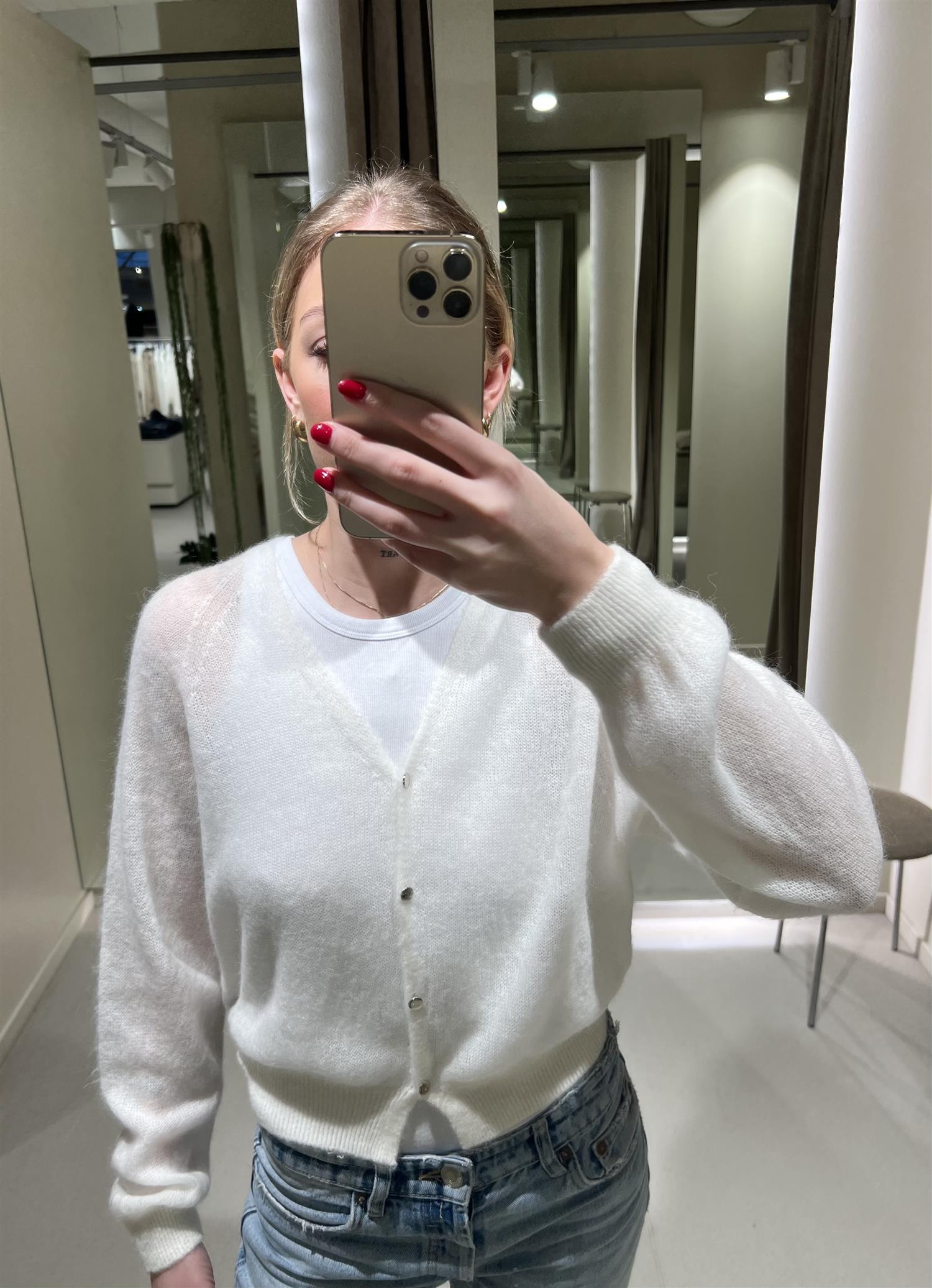 Cardigan - Jacket Off White