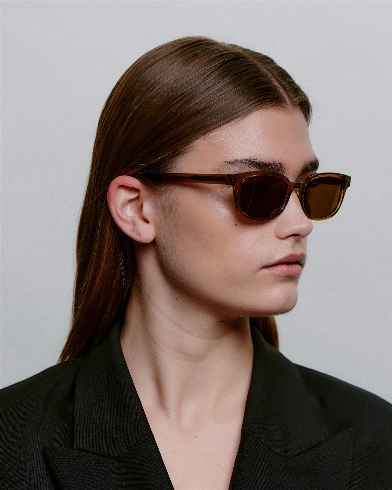 Solbriller - Charlie Smoke Transparent