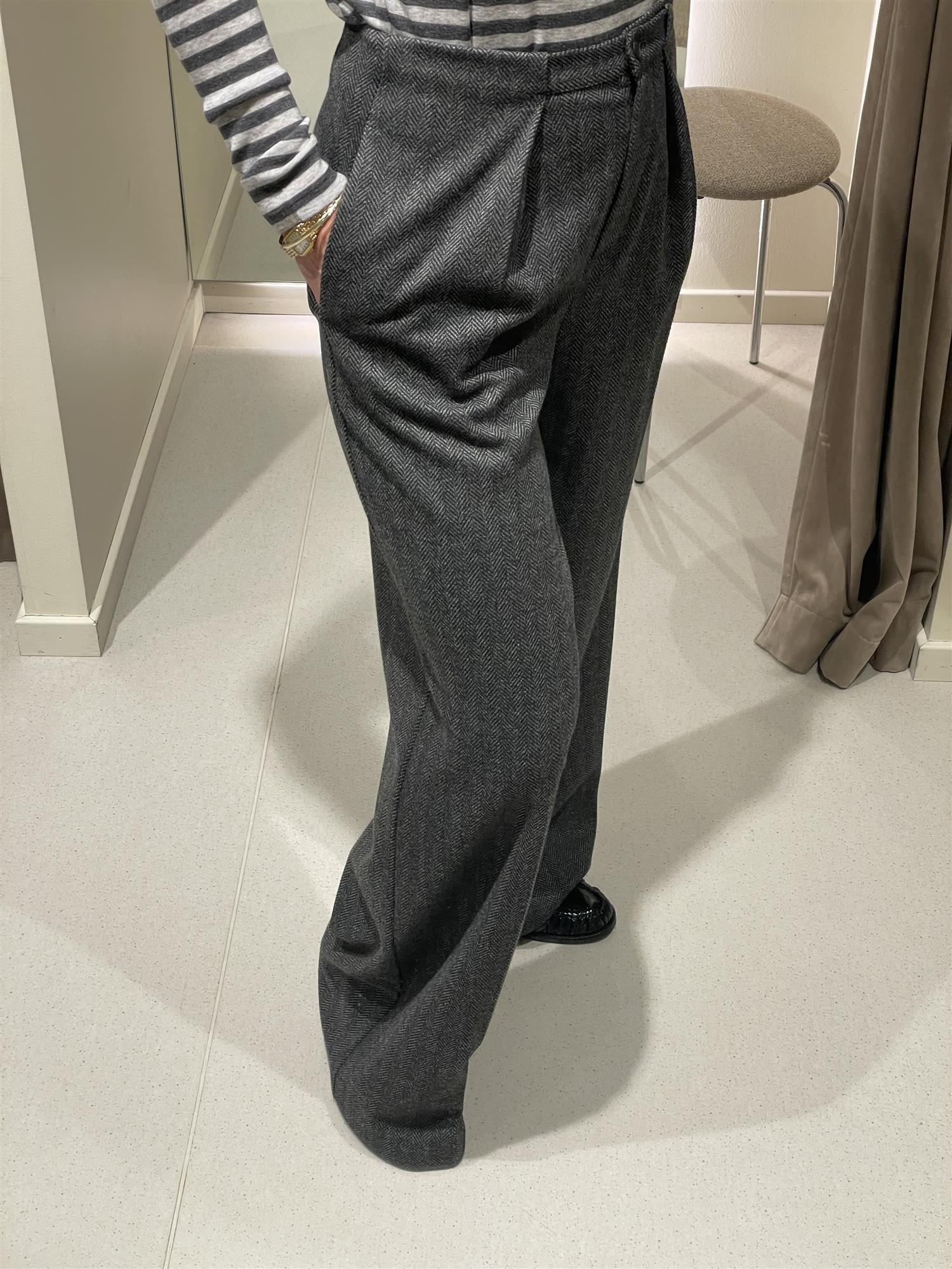 Bukse - Cali Black Jacquard