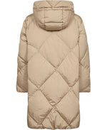 Jakke - Guelfo Quilted Coat Sand