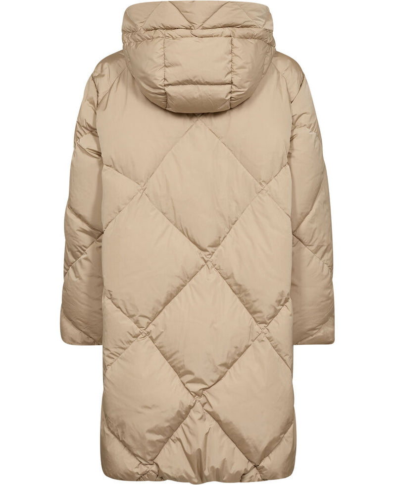 Jakke - Guelfo Quilted Coat Sand