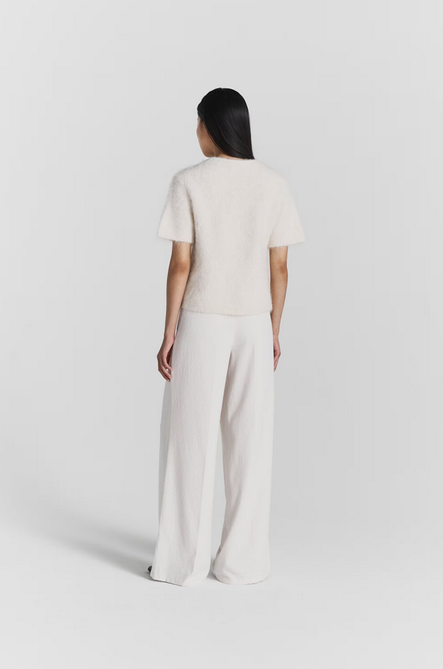 Genser - Juliana Short Sleeve Knit Ivory