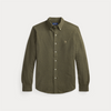 Skjorte - Featherweight Mesh Wilson Olive Heather