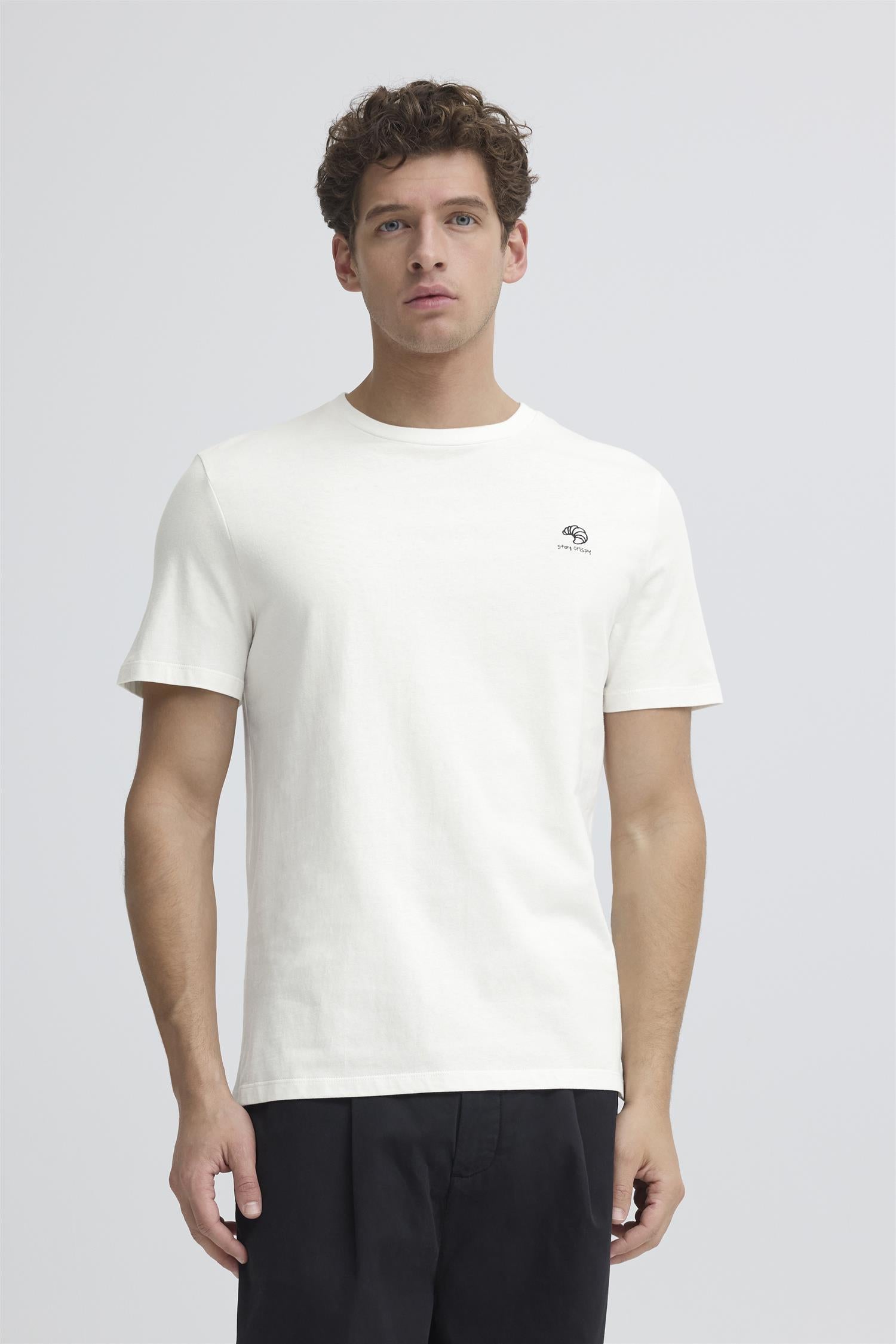 T skjorte - CF Elian Tee w/ Chect Emb