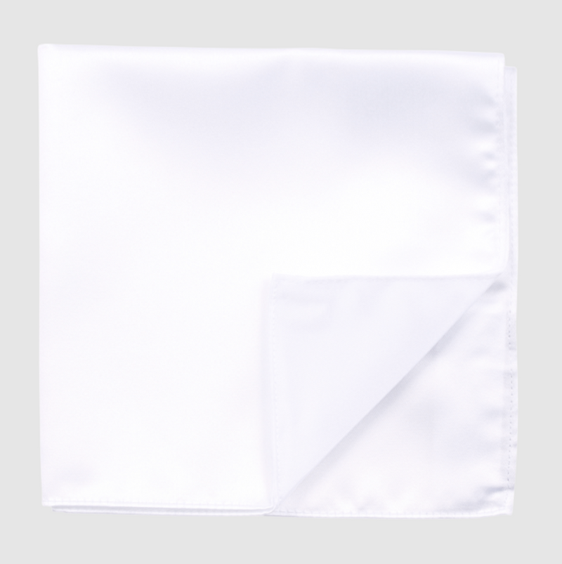 Tørkle - Pocket Square White