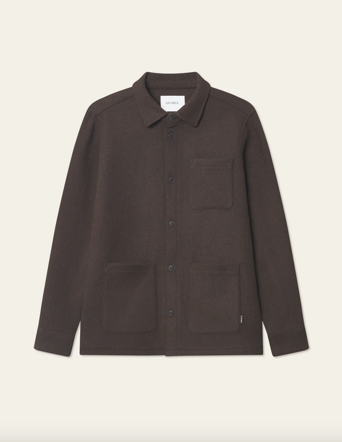Jakke - Jason Solid Overshirt Delicioso