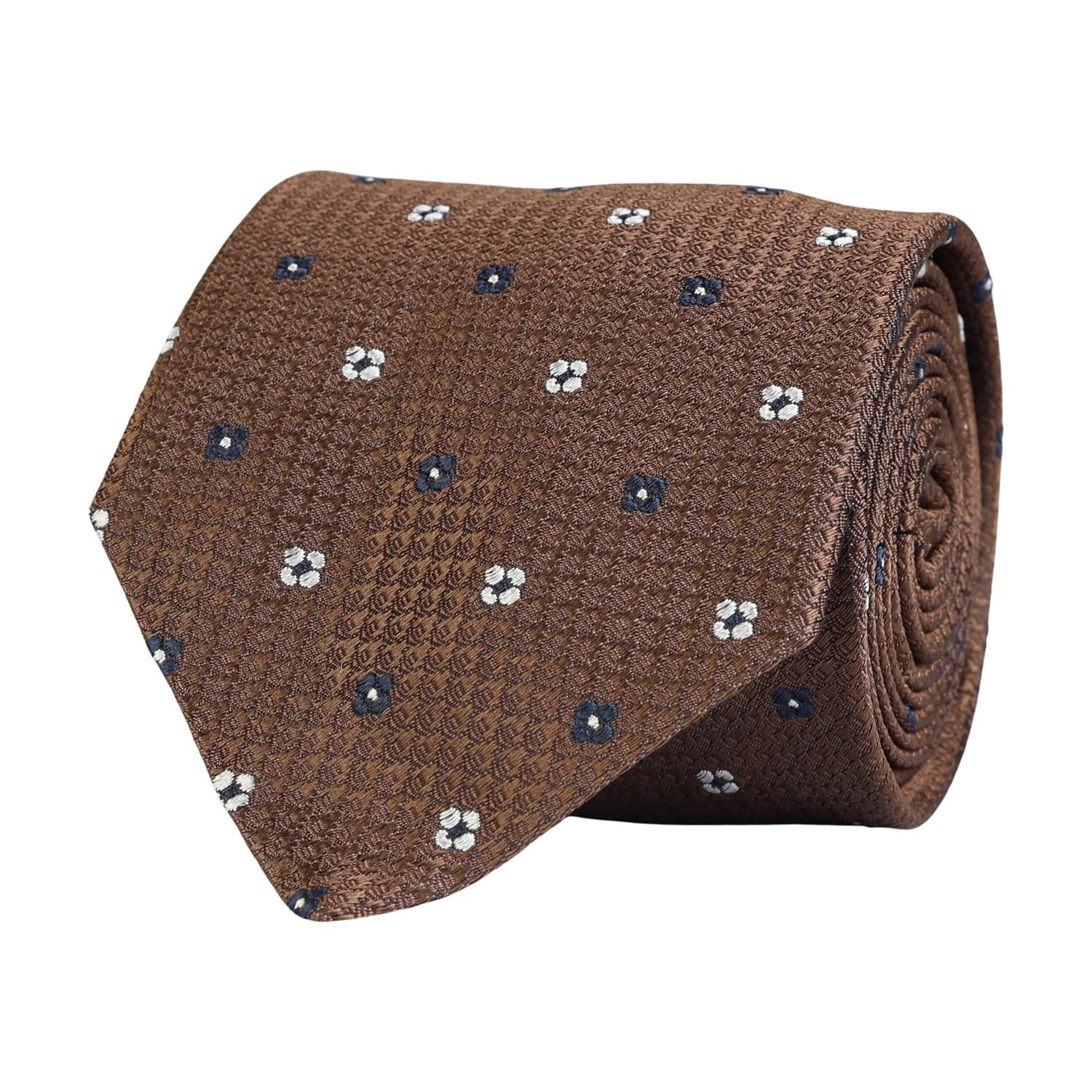 Slips - Classic Tie  Brown Melange