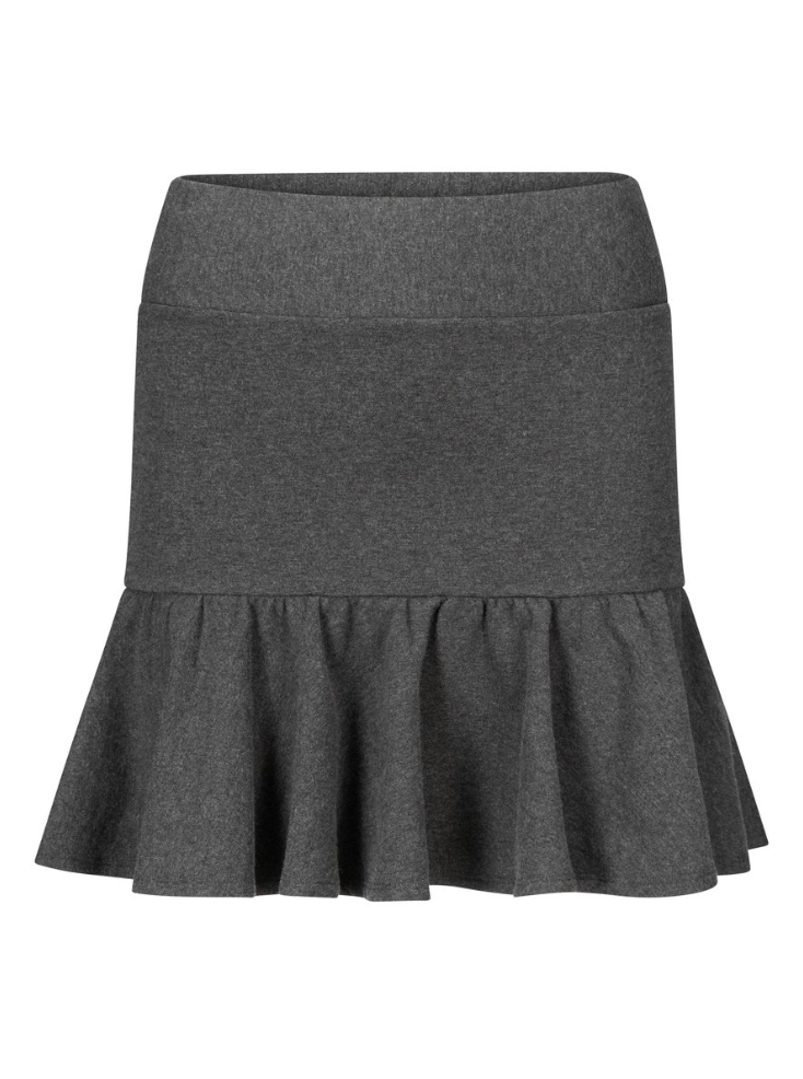 Skjørt - Ginger Skirt  Dark Grey Melange